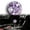 Purple, variant on Purple JDM 58mm Round Ball Glitter Manual Gear Stick Shift Knob Lever Shifter