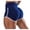 Blue, variant on Yoga Compression Capris Workout Leggings Women Short Pants