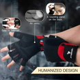 thumbnail image 2 of Guantes de entrenamiento ATERCEL para hombre y mujer (rojos, S), 2 of 7