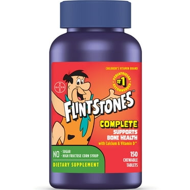 Flintstones Chewable Kids Vitamin, Multivitamin for Kids, 90 Count ...