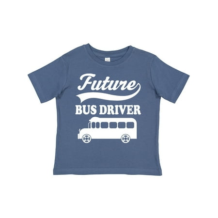 

Inktastic Future Bus Driver Shirt Childs Occupation Gift Toddler Boy or Toddler Girl T-Shirt