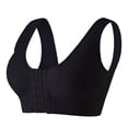 thumbnail image 2 of FAZVAOO Women's Sports Bras,Wireless Mesh Front Closure Bra with Running Yoga,Size L-5XL, 2 of 4