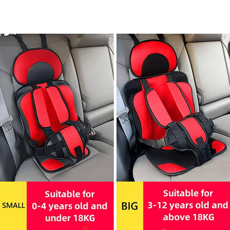 Compact Child Travel Seat, Portable Car Booster for Kids 1-3, Golf