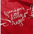 thumbnail image 5 of Grandmas Little Angel Cute Grandchild Toddler Boy Girl T Shirt Infant Toddler Brisco Brands 18M, 5 of 6