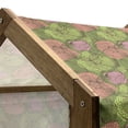 thumbnail image 5 of Colorful Pet House, Vintage Floral Composition with Hand Drawn Style Blossoms Exotic Aged Foliage, Outdoor & Indoor Portable Dog Kennel with Pillow and Cover, 5 Sizes, Multicolor, by Ambesonne, 5 of 5