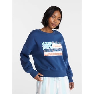 No Boundaries Essential Fleece Hoodie, Women's Sizes XXS-XXL