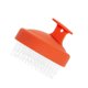 thumbnail image 4 of Cepillo masajeador de cuero cabelludo con champú, depurador de cuero cabelludo para eliminación, cepillo para el cabello del cuero cabelludo húmedo o Naranja, 4 of 9