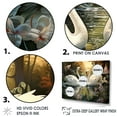 thumbnail image 3 of Designart "The Eternal Love Of Swans II" Animals Swans Floater Framed Canvas Prints, 3 of 5