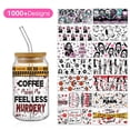 thumbnail image 2 of Pegatinas de transferencia de Halloween a prueba de agua UV DTF Cup Wraps Sticker DIY 3D Wrap Calcomanía para vidrio libre de 16oz, 2 of 4