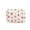 A003- Red, variant on Makeup Pouch, Pink Quilted Floral Print, 1 Piece Portable Clutch Bag, Travel Cosmetic Storage Organizer for Women Daily Toiletries and Beauty Accessories