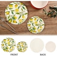 thumbnail image 4 of Lemon 2 Pack Pot Holders Trivets, Heat Resistant Hot Pads for Kitchen Table Decoration Trivets for Hot Dishes/Pot/Bowl/Teapot/Hot Pot Holders, 7" + 9.45", 4 of 7