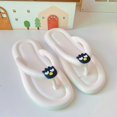 thumbnail image 1 of Chanclas de dibujos animados Kuromi para el hogar, zapatillas antideslizantes resistentes al desgaste, bonitas, Sanrio, Hello Kitty, Cinnamorroll, verano, playa, aire libre, 1 of 4