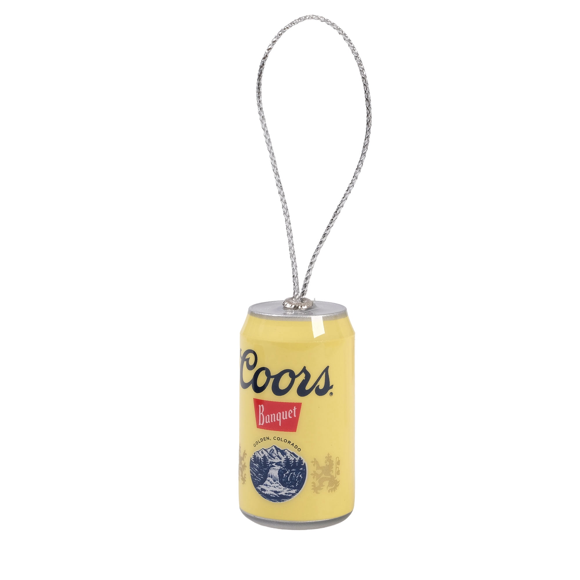 Coors Light & Coors Banquet Mini Can Ornament 2‑Pack
