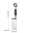 thumbnail image 2 of Qiyester Blackhead Remover Vacuum Rechargeable Facials Pore Cleaner with Water Chamber 6 Suction Heads & 4 Levels for Face Nose T-Zone, 2 of 9
