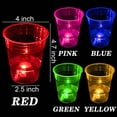 thumbnail image 3 of Vasos de fiesta LLKMDSS de plástico, 40 unidades, brillantes, 16 onzas, para fiestas, 3 of 6