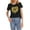 02-Black, variant on Graphic Tees for Women mit Print Crewneck Stretch Short Sleeve Lounge Loose Print Cool Plus Size Basic Tees for Women Pink Size 2XL