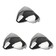 thumbnail image 1 of Sidaley Escudo de visera de casco Escudo de cara completa para Icon Casco Durable Plata Type1 NO1, 1 of 1