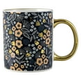 thumbnail image 3 of Mainstays applique grise avec poignée dorée 11.5oz Mug, 3 of 5