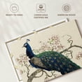 thumbnail image 6 of Elephant Stock Peacock And Blossoms Ii Wall Art - Horizontal Canvas Wall Art - Living Room Wall Decor - Animal Canvas - Blue And Green Decor By Tim O'toole - 30" x 20", 6 of 8
