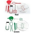 thumbnail image 4 of Shengyu Canning Kit,7 Pieces Stainless Steel Canning Bath/Pressure Canner Hard and durable Starter Tools Can Clip, Funnel,Jar RED, 4 of 6