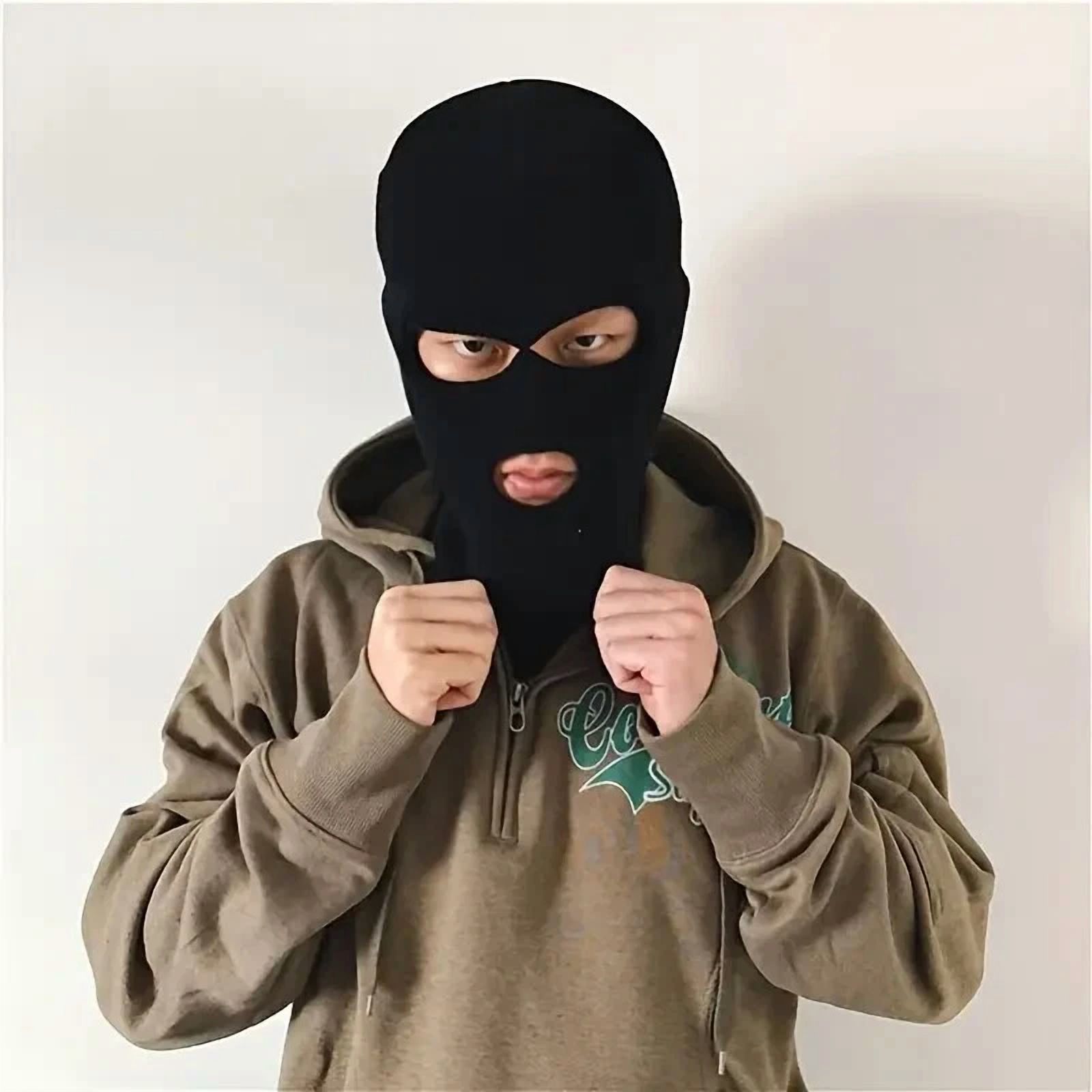KNACK - 3 Pcs Full Face Mask Winter Ski Cap Balaclava Beanie Tactical Thermal Warm Hat