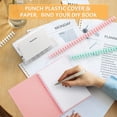 thumbnail image 6 of Binding Spines/Coils/Combs, Open & Close Easily Adding Pages for Notebook , Binding Machine 30 Ring Diameter 3/8" Binding Combs， Maximum 65 Sheets Multicolor Trimmable Sturdy 10pieces, 6 of 6