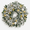 24in-Silver, variant on 9 FT/108 Inch Pre-Lit Christmas Wearth, Wearth with Pine Cones, Christmas Decoration, Wearth for Mantel Stair Door Indoor Outdoor