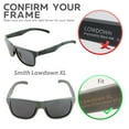 thumbnail image 3 of Walleva Fire Red Polarized Replacement Lenses for Smith Optics Lowdown XL Sunglasses, 3 of 6