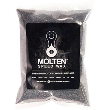 Molten Web - Speed Wax, 1lb Bag, Strip chain of grease and oil before waxing By Molten