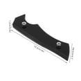 thumbnail image 2 of Raindrops Ergonomic Removable Replacement Handle for Kitchen Cutter Shovel Made of Acrylic Black Color Long Lasting 6.5 Inches, 2 of 8