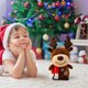 thumbnail image 1 of Xihbxyly Ventas Hoy Jugues de Papá Noel, Muñeco de Ciervo Pequeño, Muñeco Lindo para Regalo de Nochebuena, Ciervo de Peluche, Decoración, Figuras de Ciervo, Muñecas, 1 of 7