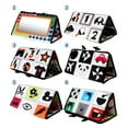 thumbnail image 3 of Book Baby Montessori Toys Visual Stimulation Foldable Green Learning Activity Multicolored Red Black White Flash, 3 of 19