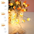 thumbnail image 7 of Easter Bunny Lights, Battery Operated Fairy Lights with Carrot Shaped LEDs for Indoor Outdoor Patio Garden Home Holiday Decor Warm White, 7 of 7