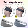 thumbnail image 4 of Diadema deportiva antideslizante para el cabello, diadema que absorbe la humedad para correr, 4 of 6