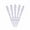 Clear, variant on Vesil Gold Glitter Icicle Christmas Decorations, 12 pcs