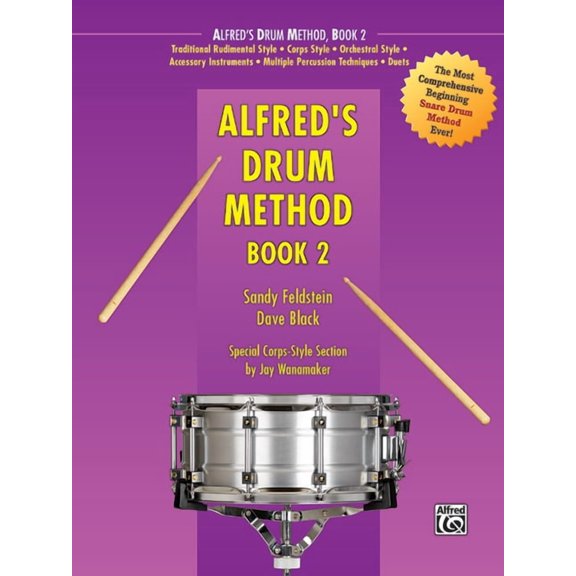 Alfred's Drum Method: Alfred's Drum Method, Bk 2 (Paperback)