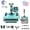 TL38386 Multi-function Heat Press Machine 3838 Six-in-one Double Display Plug 15x15Inch, variant on 5-in-1 Heat Press Machine, Multifunction Heat Transfer Press for T-Shirts, Hats, Mugs, Plates