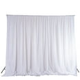thumbnail image 3 of Balsa Circle 20 feet x 10 feet Fabric Backdrop Curtain White, 3 of 4