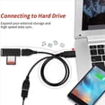 thumbnail image 5 of 5X Cable Divisor USB, USB 2.0 una Macho una Doble USB Hembra Jack y Cable Divisor del Cargador, 5 of 5