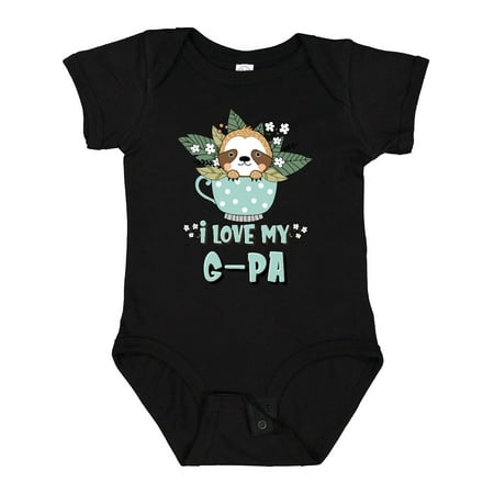 

Inktastic Teacup Raccoon I Love My G-Pa Gift Baby Boy or Baby Girl Bodysuit