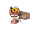 thumbnail image 1 of Mini ramo de rosas falsas hecho a mano, girasol artificial, decoración floral, aniversario, cumpleaños, regalo romántico para mujeres, esposas y madres., 1 of 8