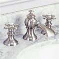 thumbnail image 1 of Water Creation F2-0013 -02-FX Robinetterie Moderne Classique Répandue F2-0013 - Gris & Nickel Brossé, 1 of 1