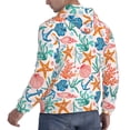 thumbnail image 3 of Hoodies for Men - Sea Creatures Long Sleeve Comfrt Men'S Fashion Hoodies & Sweatshirts, Sweatshirts for Men Hoodies Pullover Clothing Clothes with Pouch, 3 of 7