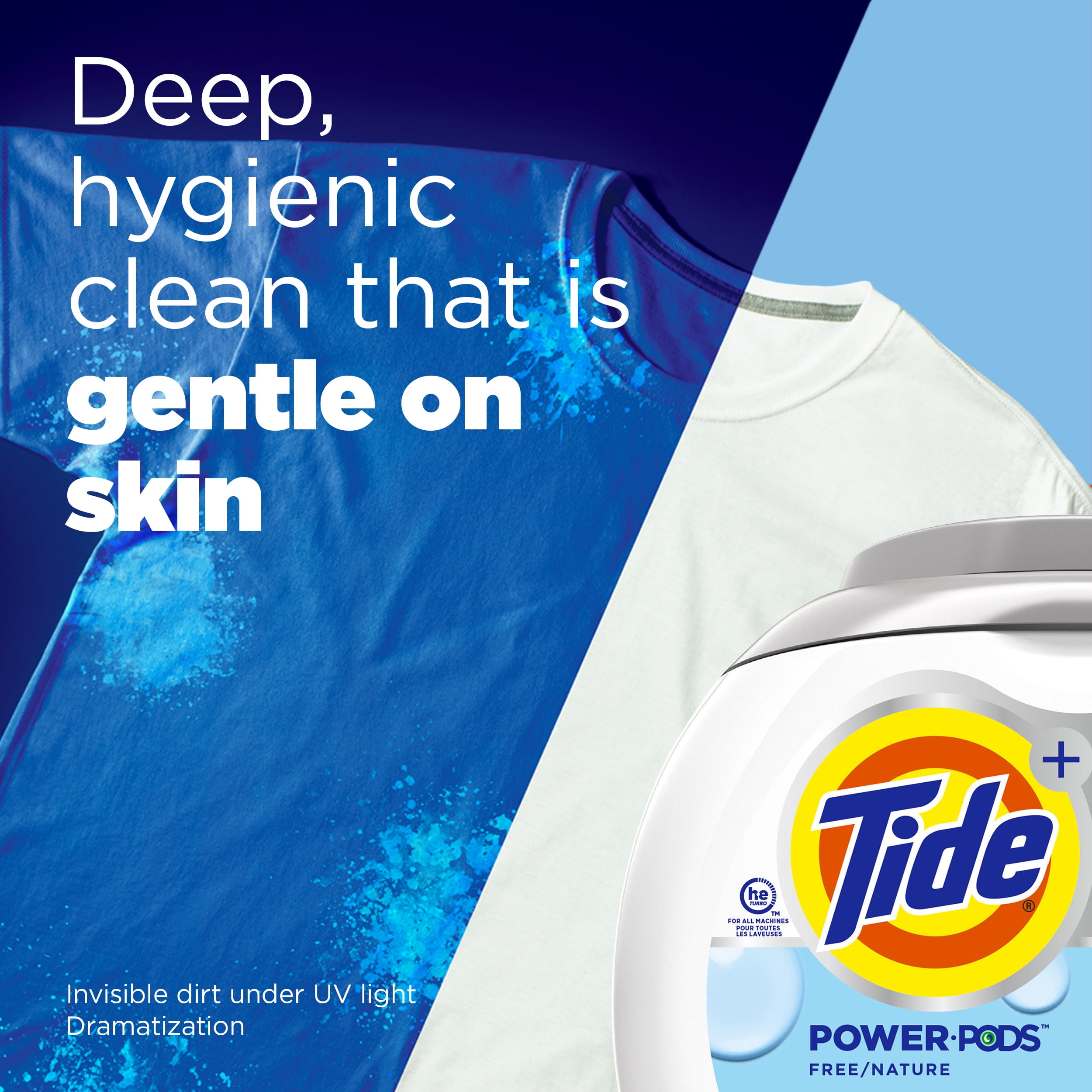 Tide + Hygienic Clean Unscented Heavy Duty Power Pods Bundle