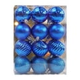 thumbnail image 2 of NWOKYZGH 24pcs Small Christmas Ball 1.57" Ornaments Shatterproof Christmas Decorations Tree Balls Pastel Tree Ornaments Pendant, 2 of 4