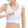 thumbnail image 2 of kamemir Bras for Women Women's Motive Cotton Lightly Lined Bralette White,M, 2 of 5