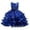 Blue, variant on Bmisegm Dresses for Girls Carnival Sequin Party Gown Sleeveless Stage Performance Toddler Girl Dresses