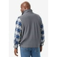 thumbnail image 2 of KingSize Men's Big & Tall Explorer Plush Fleece Zip Vest, 2 of 3