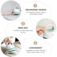 thumbnail image 2 of COOPHYA Hand Held Vacuum Dust Collection Green ABS Desktop Vacuum Cleaner 1Pcs, 2 of 8