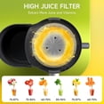 thumbnail image 4 of Extractor de jugos Airon 500W centrífugo de 3 velocidades con boca ancha de 7,5 cm, 4 of 8